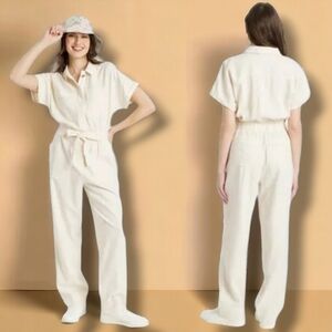 NEW UNIVERSAL THREAD JUMPSUIT IN CREAM